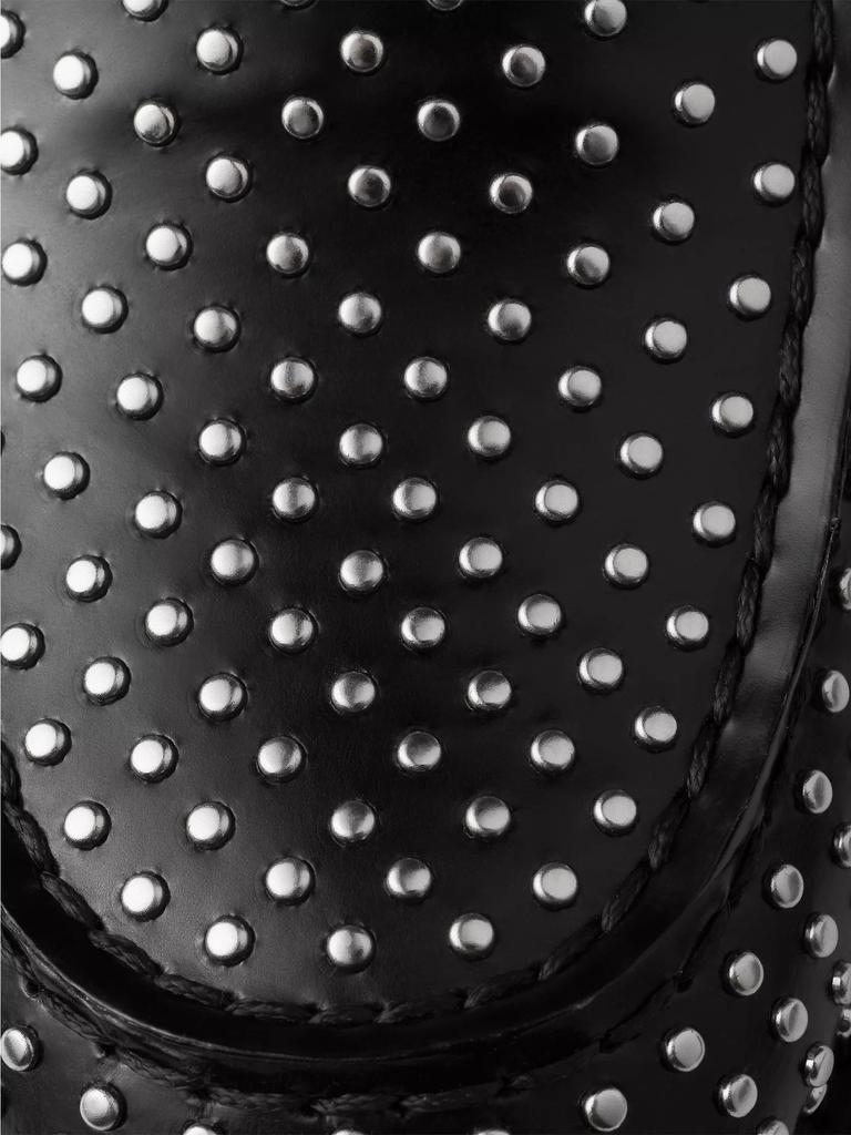 Prada Studded Brushed Leather Mules - Slippers - Compare Prices