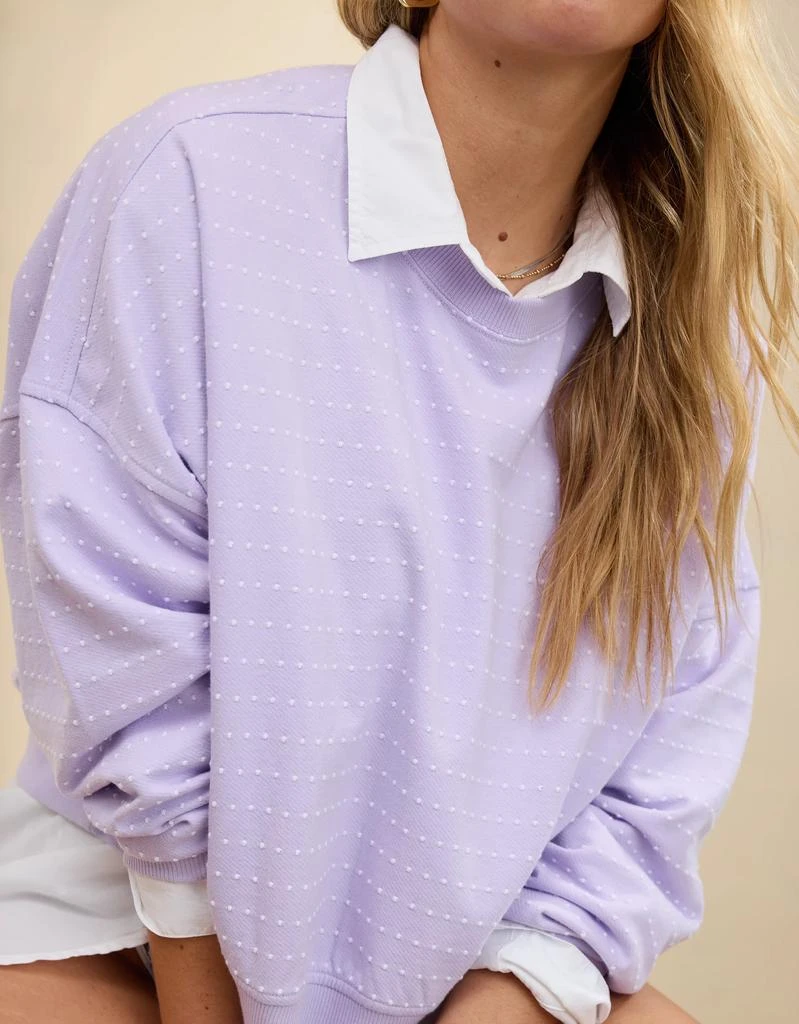 Aerie Aerie Take It Easy Crew Sweatshirt 5
