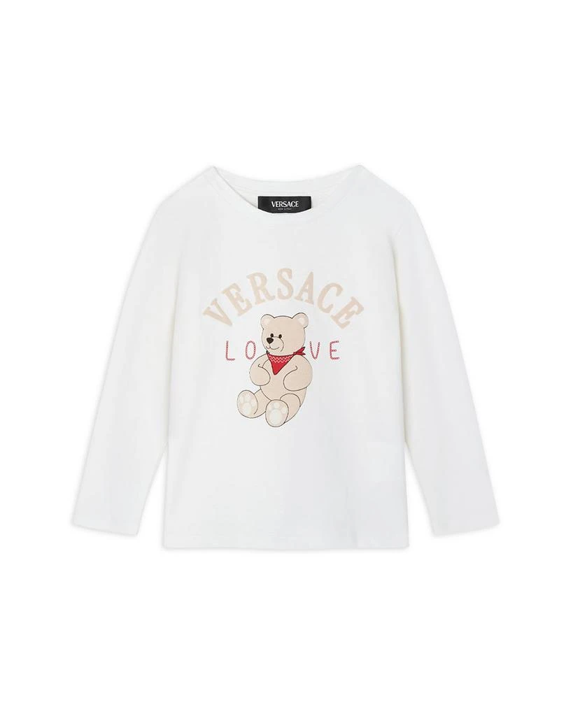 Versace Unisex Love Teddy Graphic Jersey Tee - Baby, Little Kid 1