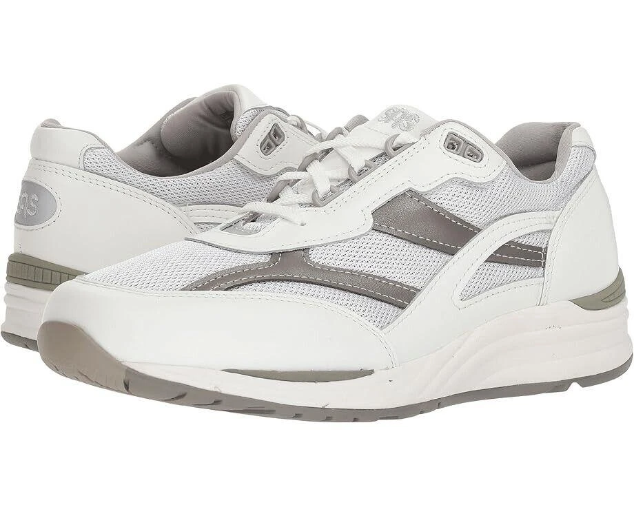 SAS Journey Sneakers Men's 9.5 White Gray Lace Up Comfort Athletic Shoes ZPO181 1