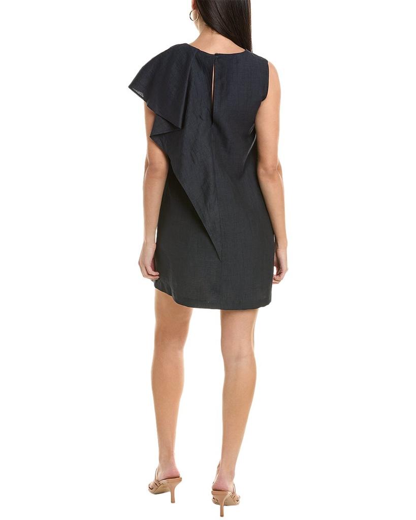 Alpha Studio ALPHA STUDIO Linen-Blend Shift Dress