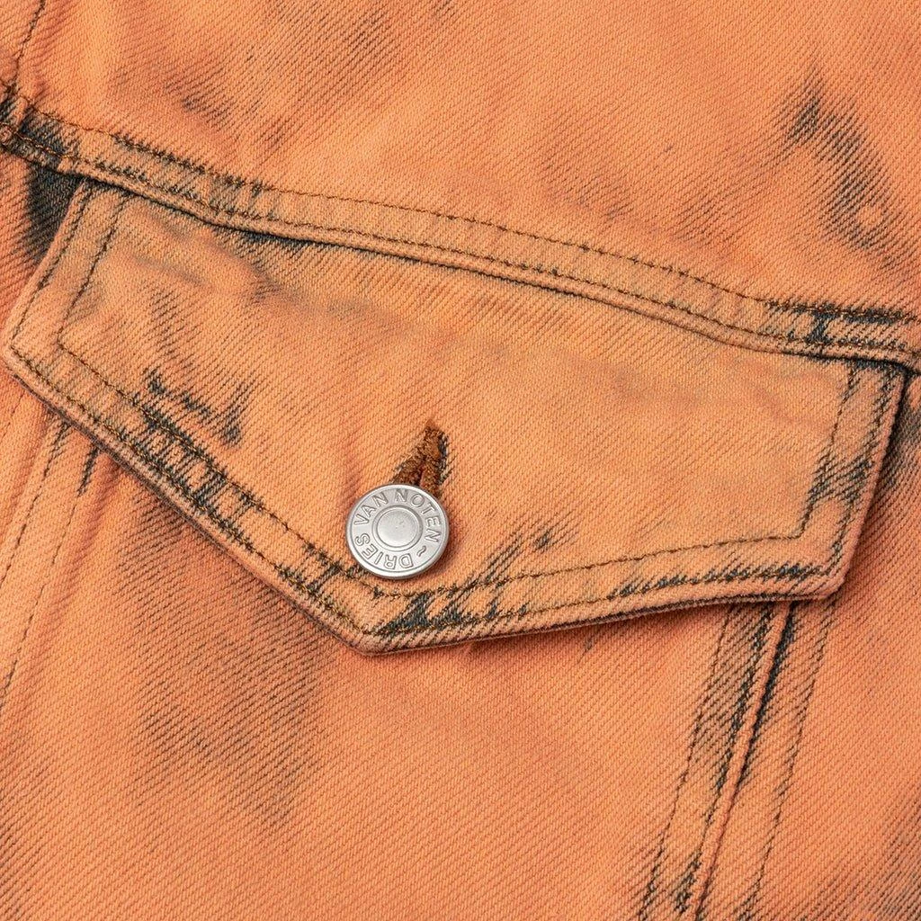Dries Van Noten Dries Van Noten Buttoned Denim Jacket 5