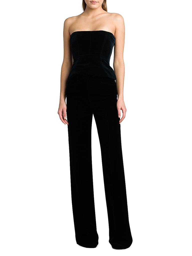コスプレ・衣装 TOM FORD VISCOSE VELVET CORSET Tom Ford Velvet Strapless Corset Top - Tops - Free Shipping