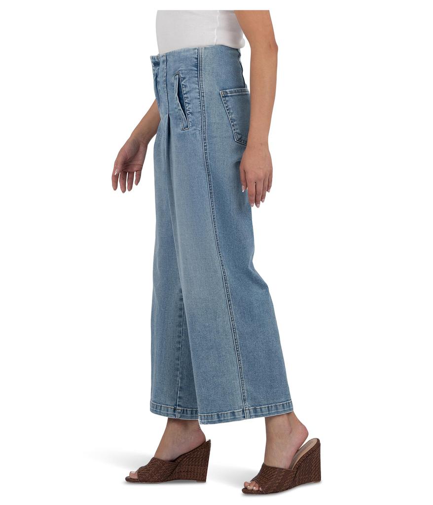 KUT from the Kloth Meg High Rise Wide Leg With Front Welt