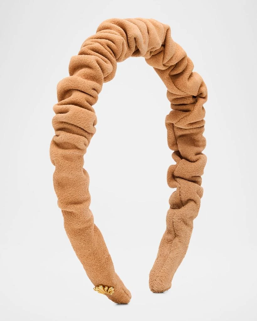 Lele Sadoughi Buff Jessie Suede Headband