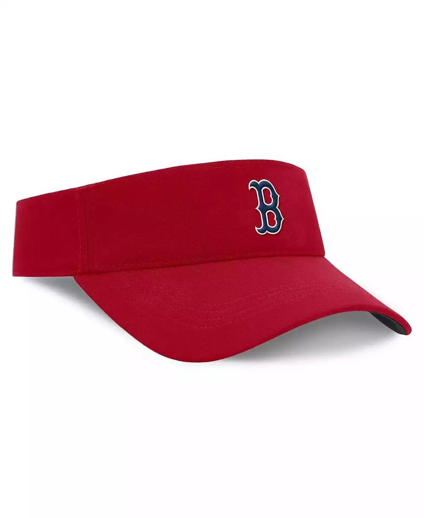 NIKE Men's Red Boston Red Sox Primetime Bozz Ace Performance Adjustable Visor Hat 2