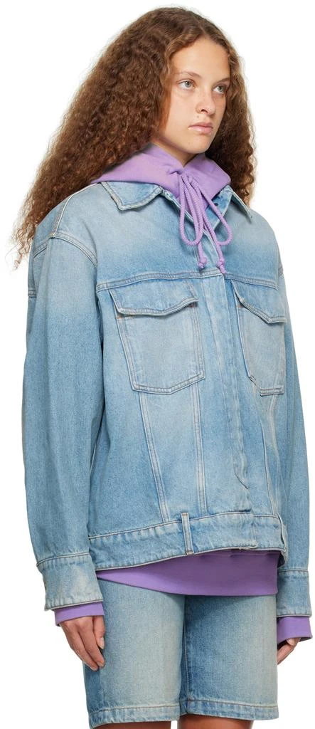 Max Mara Blue Gatti Denim Jacket 2