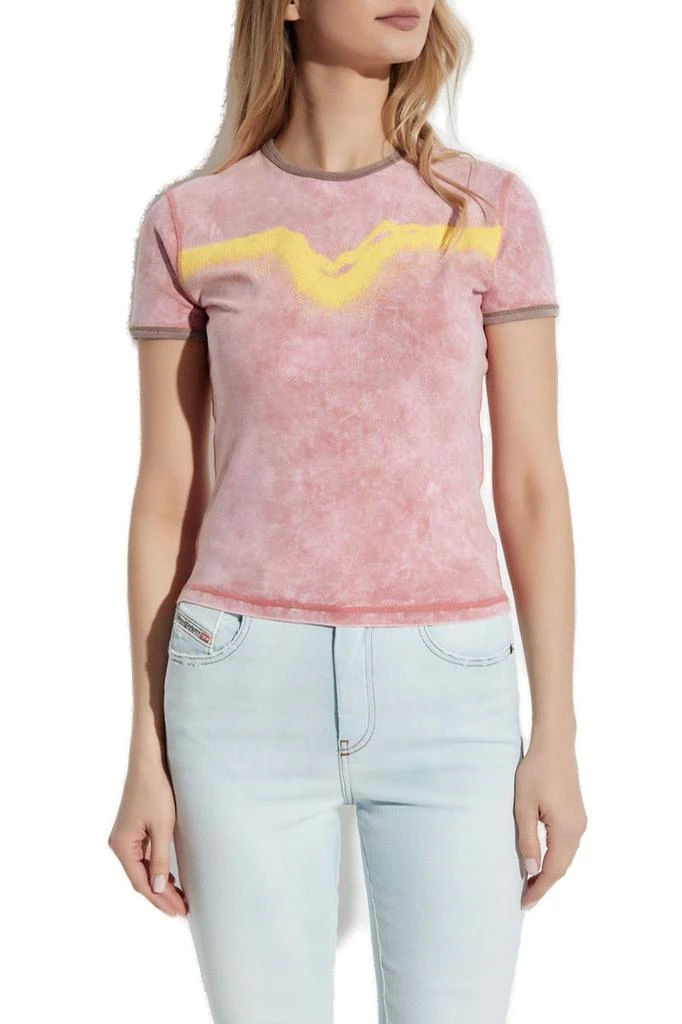 Diesel Diesel T-Uncutie-Long-Q3 Crewneck T-Shirt 2