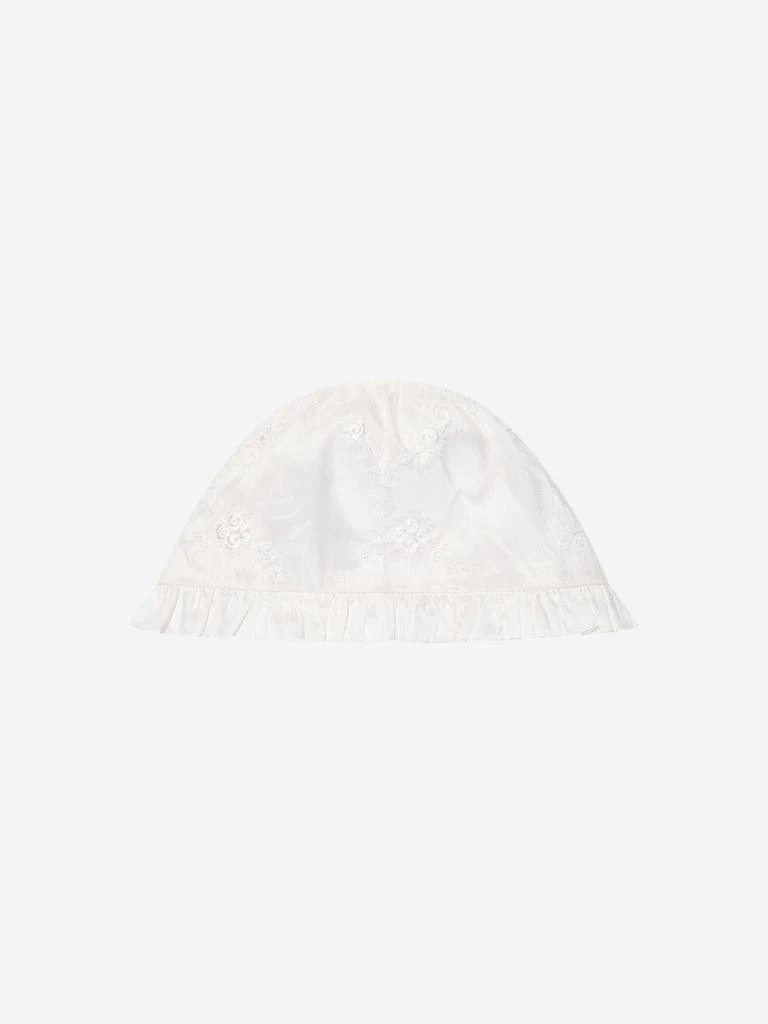 Sarah Louise Sarah Louise Baby Girls Christening Dress And Bonnet in Ivory 4