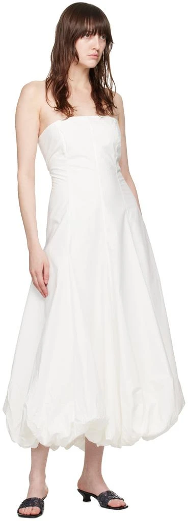 Paloma Wool White Globo Maxi Dress 4