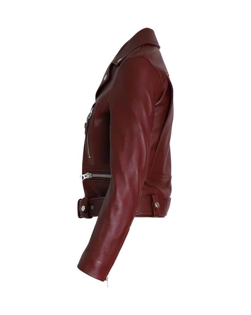 Acne Studios Biker Jacket in Red Leather 3