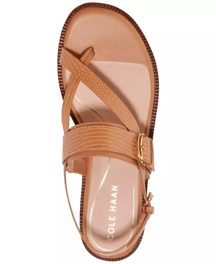 Cole Haan Women's Anica Lux Buckle Flat Sandals 4