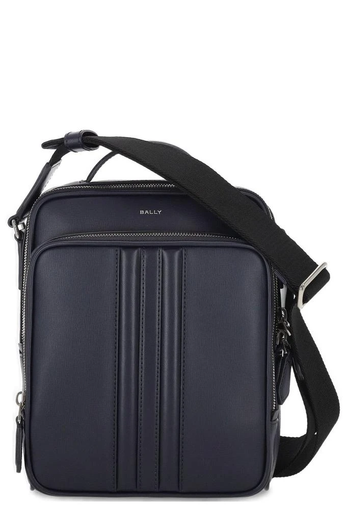 Bally Bally Logo Printed Zip-Up Messenger Bag 1