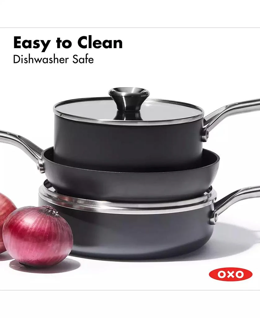 OXO Professional HA 5-Pc. Ceramic Nonstick Cookware Set 8