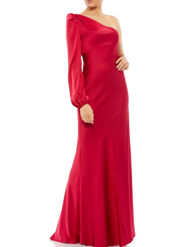 Ieena for Mac Duggal Womens One Shoulder Long Evening Dress 4