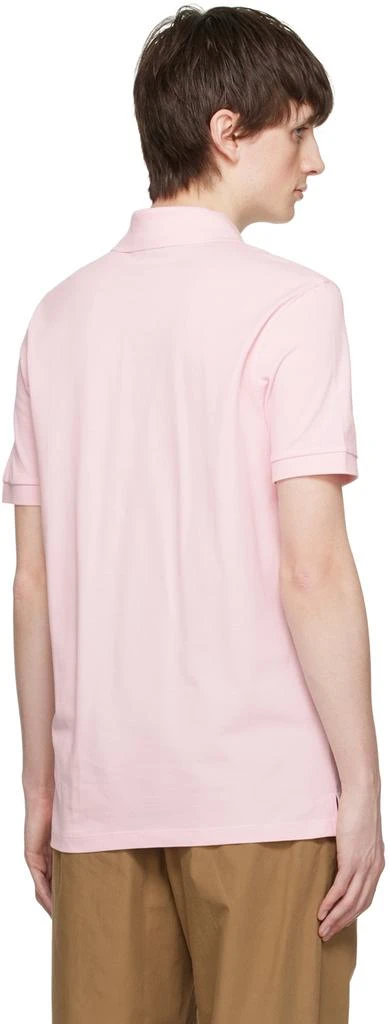 Hugo Boss Pink Embroidered Polo 3