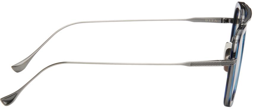 Dita Blue & Gunmetal Flight.006 Sunglasses