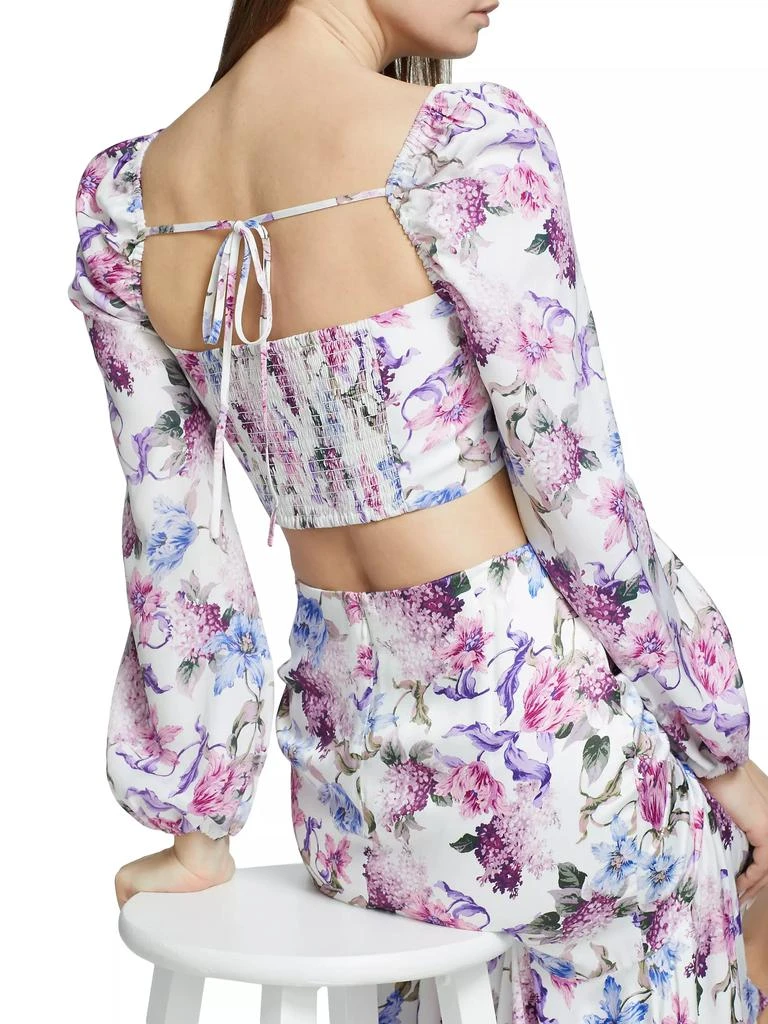 Cami NYC Leilana Floral Cropped Top 6