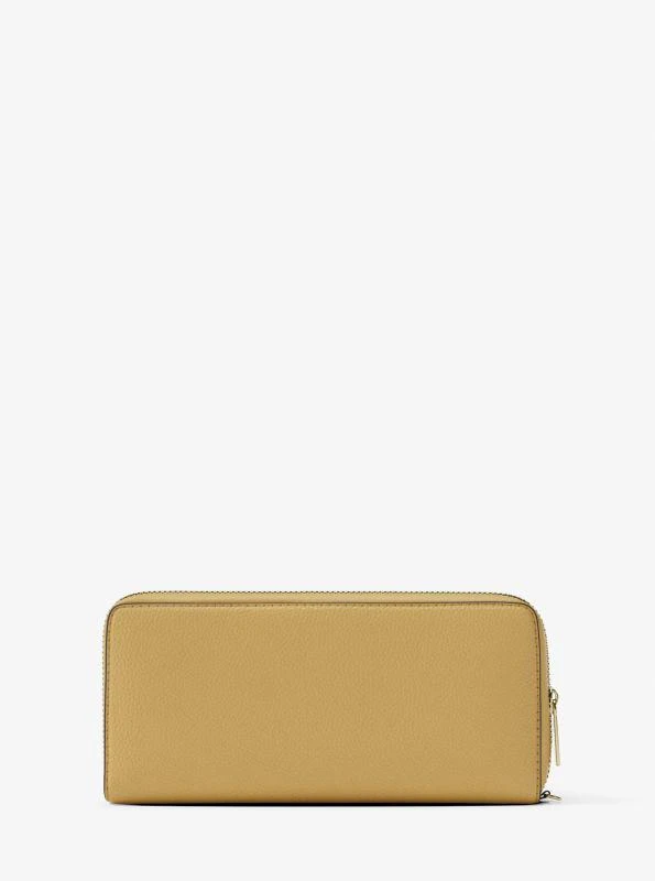 Michael Kors Jet Set Travel Large Pebbled Leather Wristlet 3