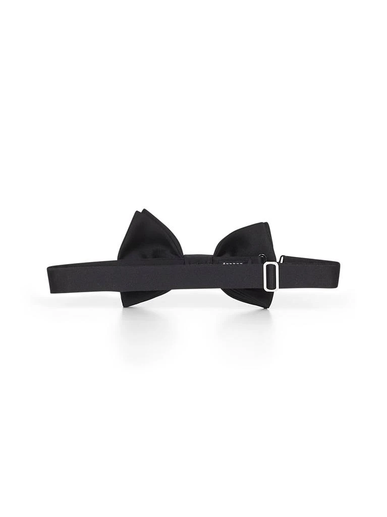 TAGLIATORE TAGLIATORE | Black satin bow tie | Man | PZ 2