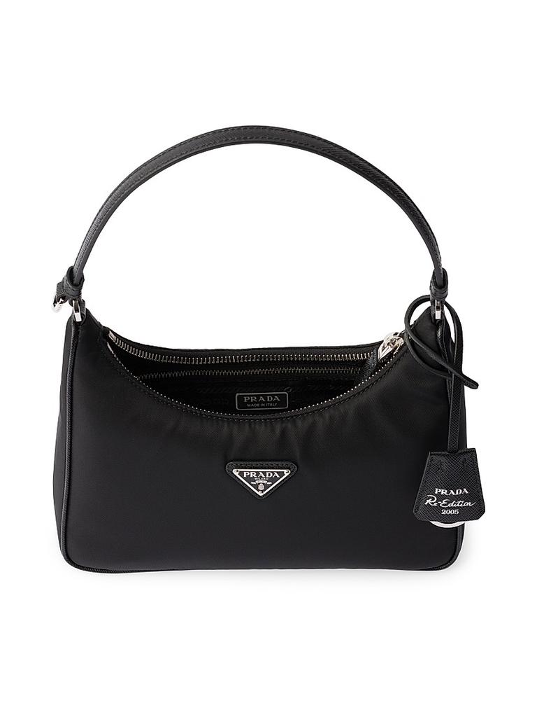 【関税込み】prada RE-EDITION' MINI SHOULDER BAG Prada Re-Edition Mini Bag | Black | FARFETCH