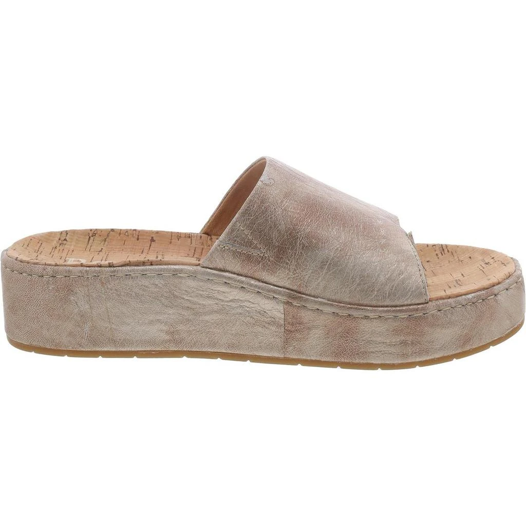 Born Womens Cork Slides Flatform Sandals 2