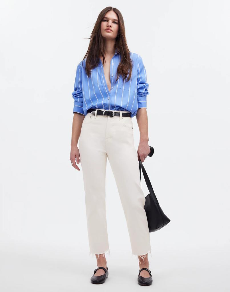 Madewell The Tall 
90s Straight Crop Jean