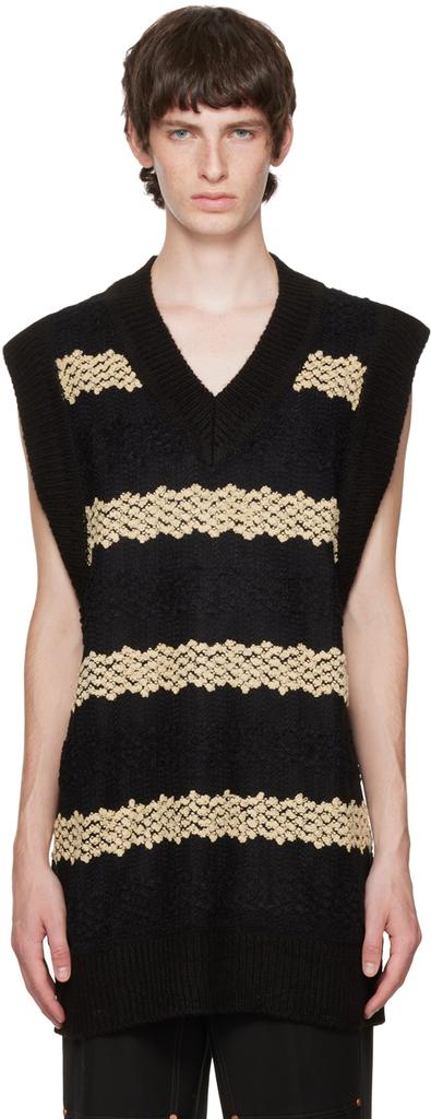 Andersson Bell Black Hippie Vest