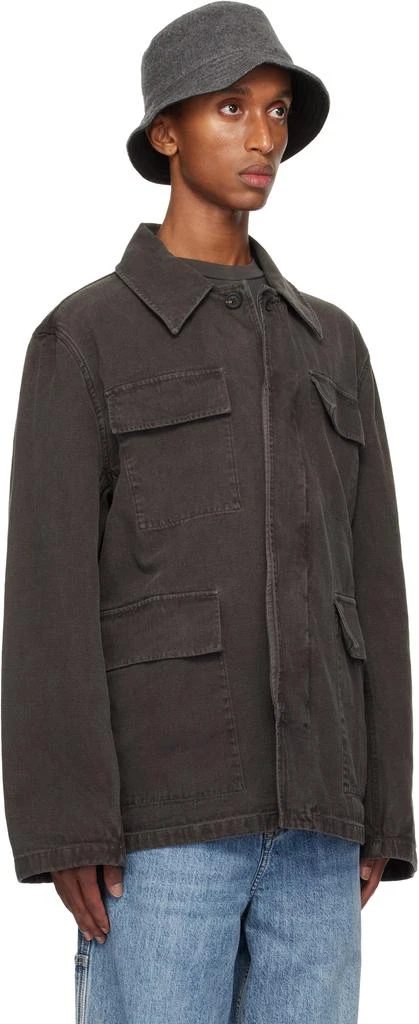 Our Legacy Black Uniform Denim Jacket 2