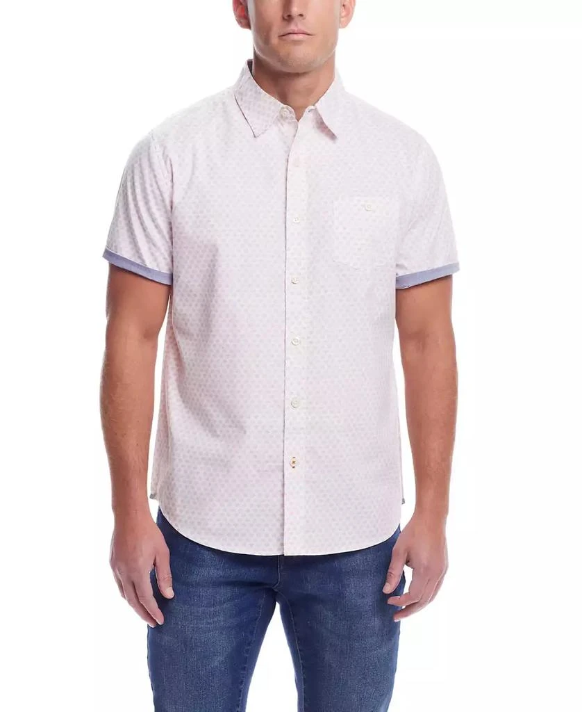 Weatherproof Vintage Men's Short Sleeve Cotton Poplin Shirt 1