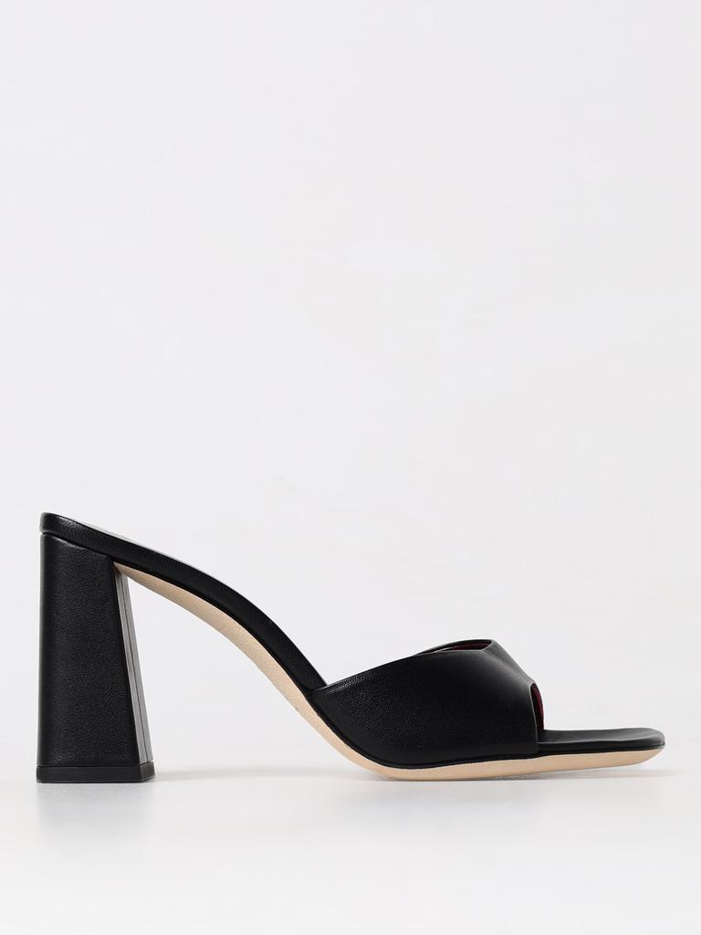 【関税込み】Staud シルバー Brigitte ミュールサンダル BRIGITTE MULE SILVER