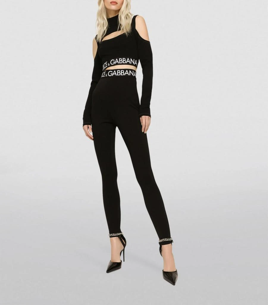 Dolce & Gabbana Logo Leggings 2
