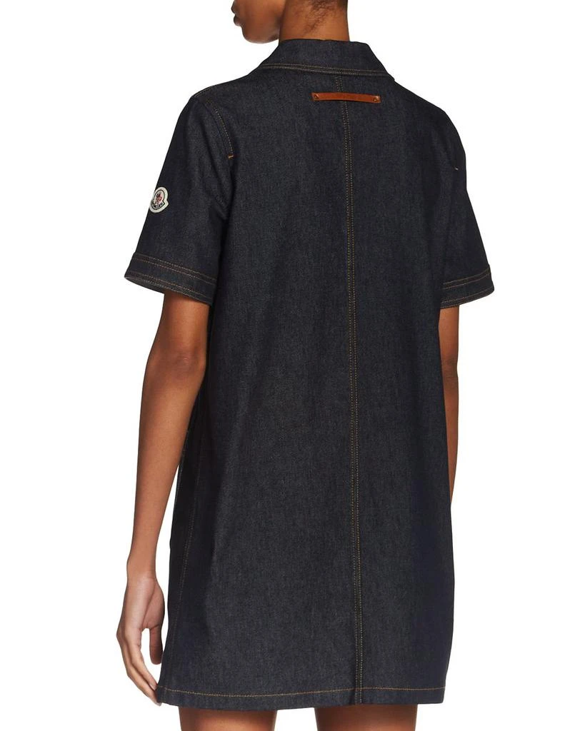 moncler denim dress Moncler Denim Shirt Dress