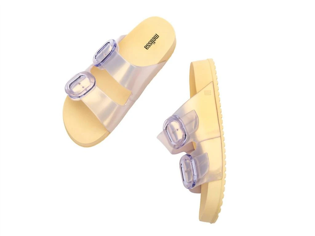 Melissa Women's Cozy Slides In Yellow 3