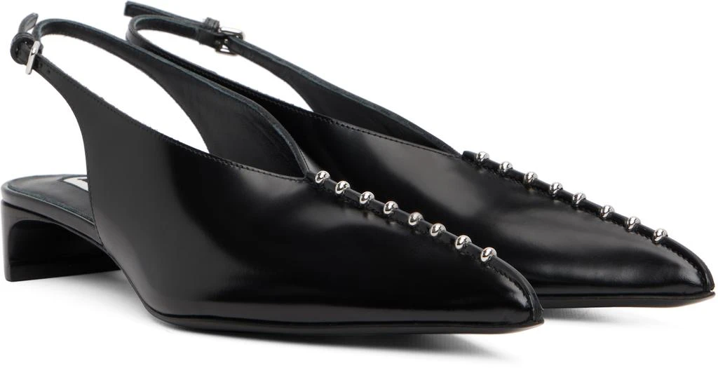 Jil Sander Black Pump Heels 4