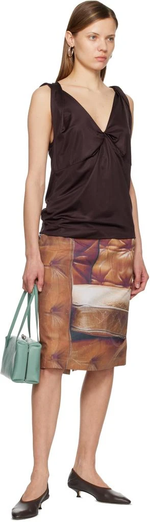 AEYDE Brown Hermia Heels 5