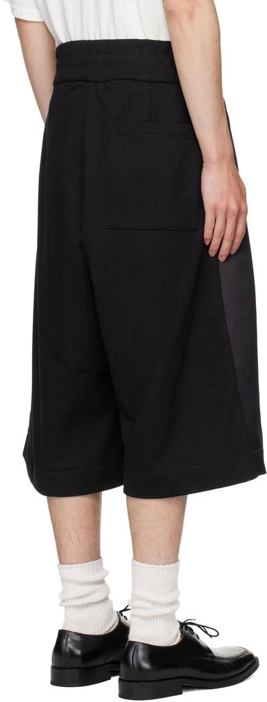 Dries Van Noten Black Paneled Shorts 3