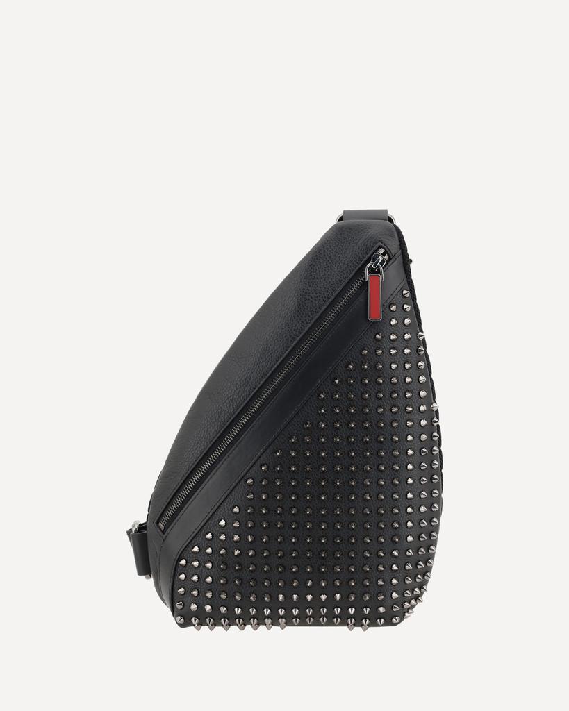 【クリスチャンルブタン・CHRISTIAN LOUBOUTIN】SHOULDER BAGS CHRISTIAN LOUBOUTIN Loubila chain-embellished leather