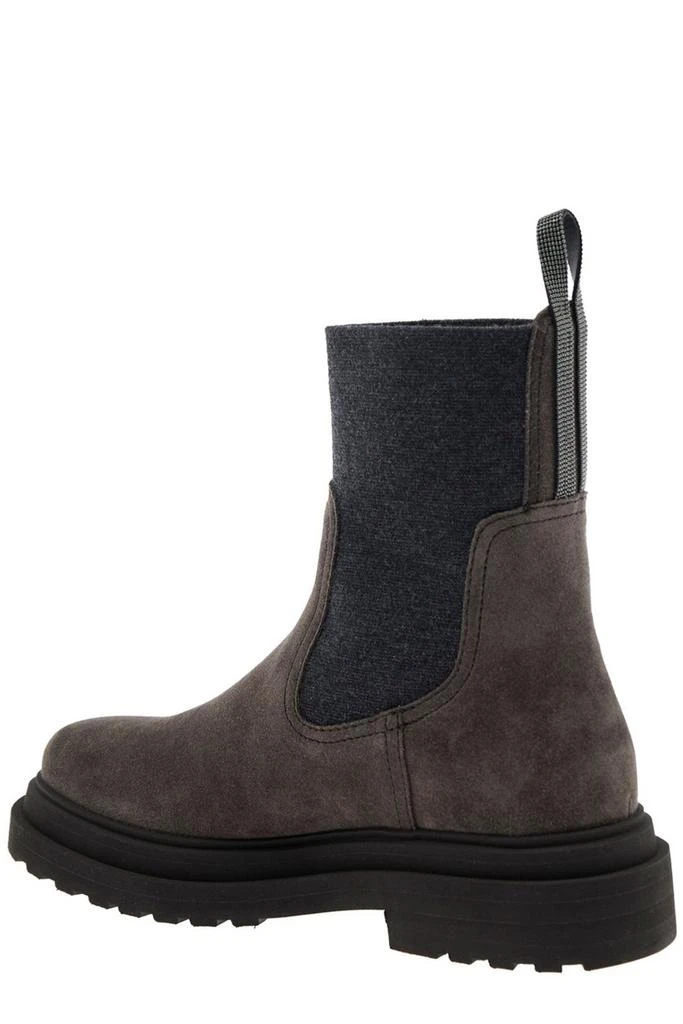 Brunello Cucinelli Brunello Cucinelli Round Toe Chelsea Boots 3