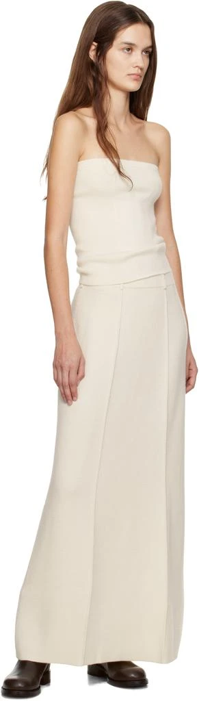 Lisa Yang Off-White Ameline Maxi Skirt 4