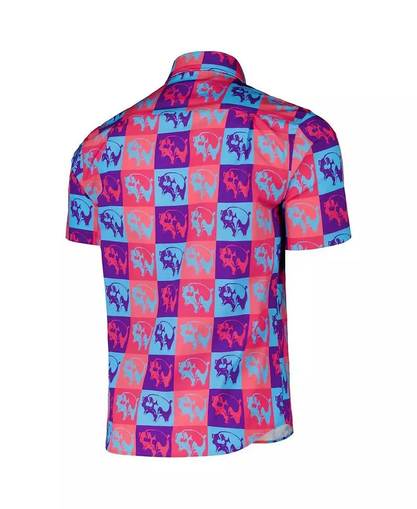 Section 119 Men's Pink Pink Floyd Pigs Button-Down Shirt 2