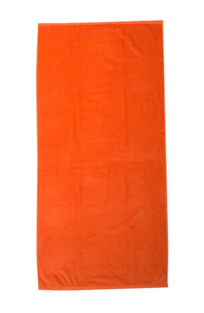 DOHLER Luxury Hotel Solid Pool Towel - Orange 1