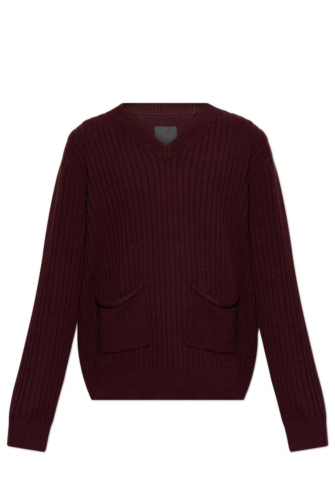 Givenchy Givenchy V-Neck Knitted Jumper 1