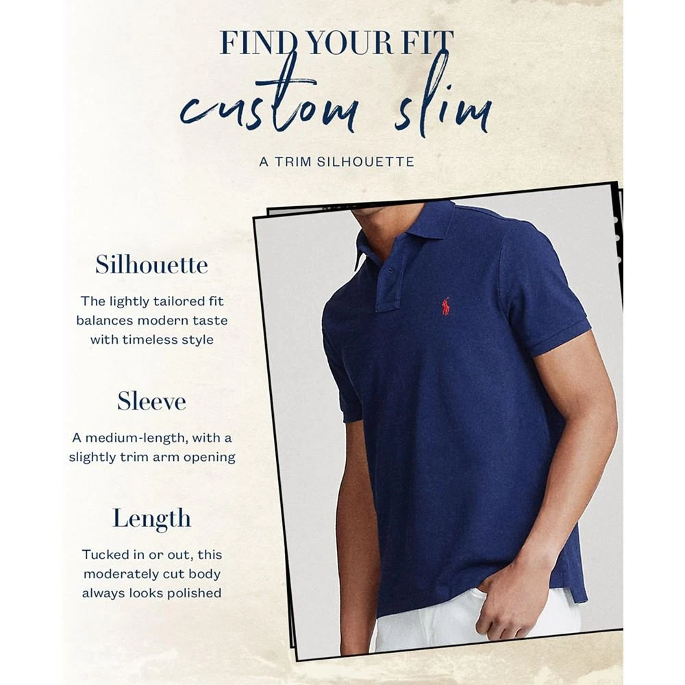Polo Ralph Lauren Men’s Slim-Fit Soft Cotton Polo Shirt 5