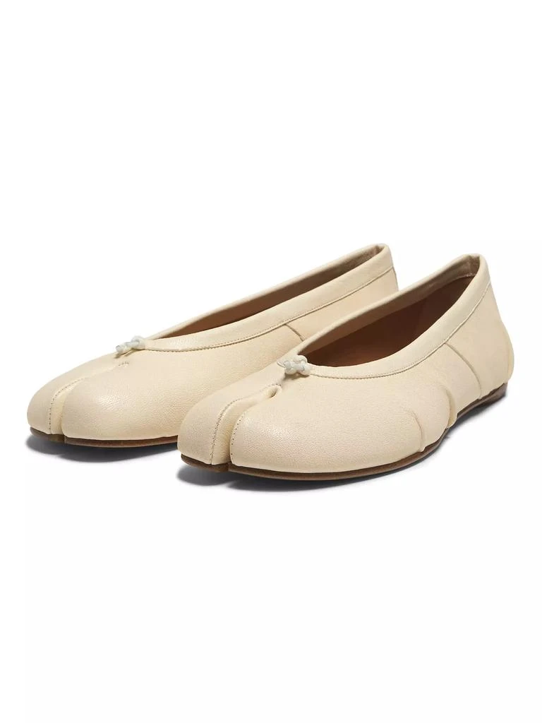 MAISON MARGIELA Tabi Leather Ballerina Flats 2