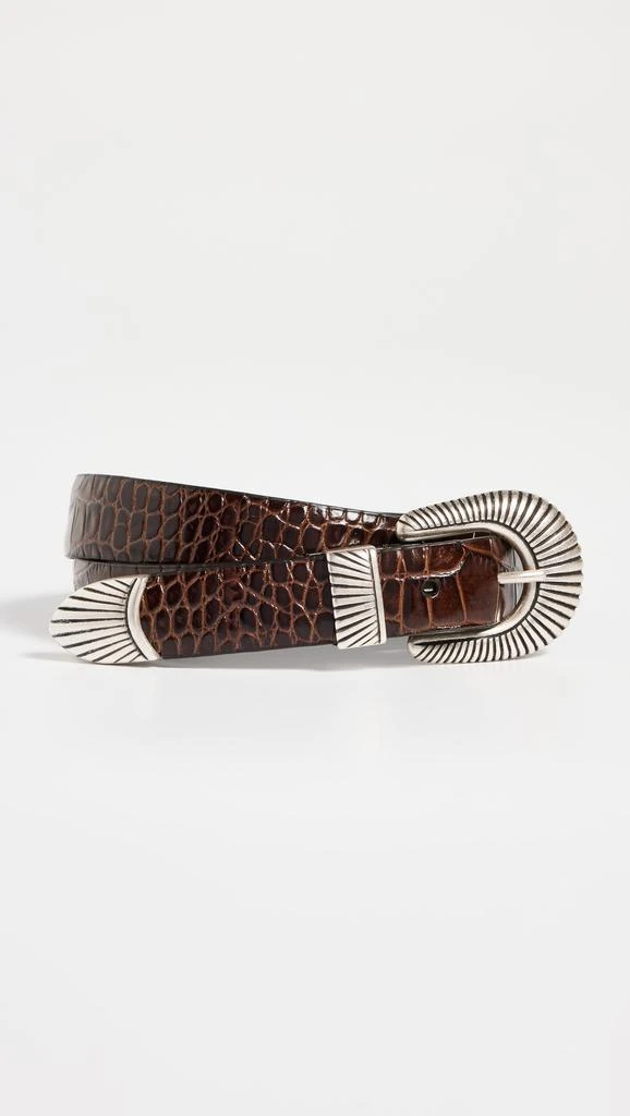 Andersons Etched Croc Belt 1