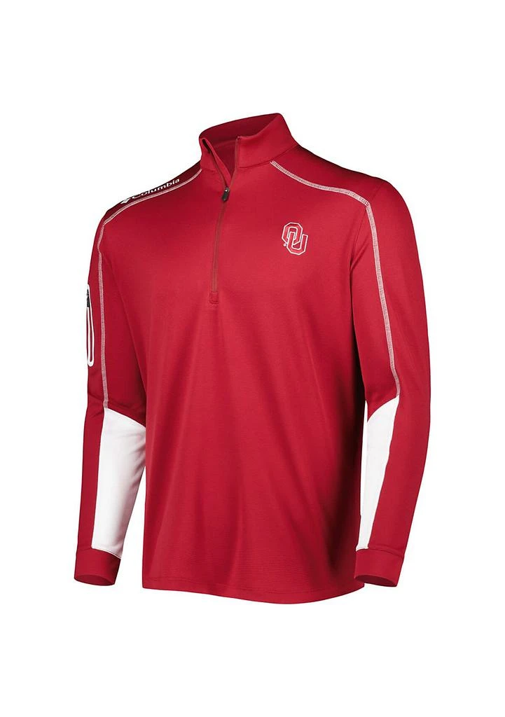Columbia NCAA Oklahoma Sooners Shotgun 2.0 Omni-Wick Quarter-Zip Jacket 2