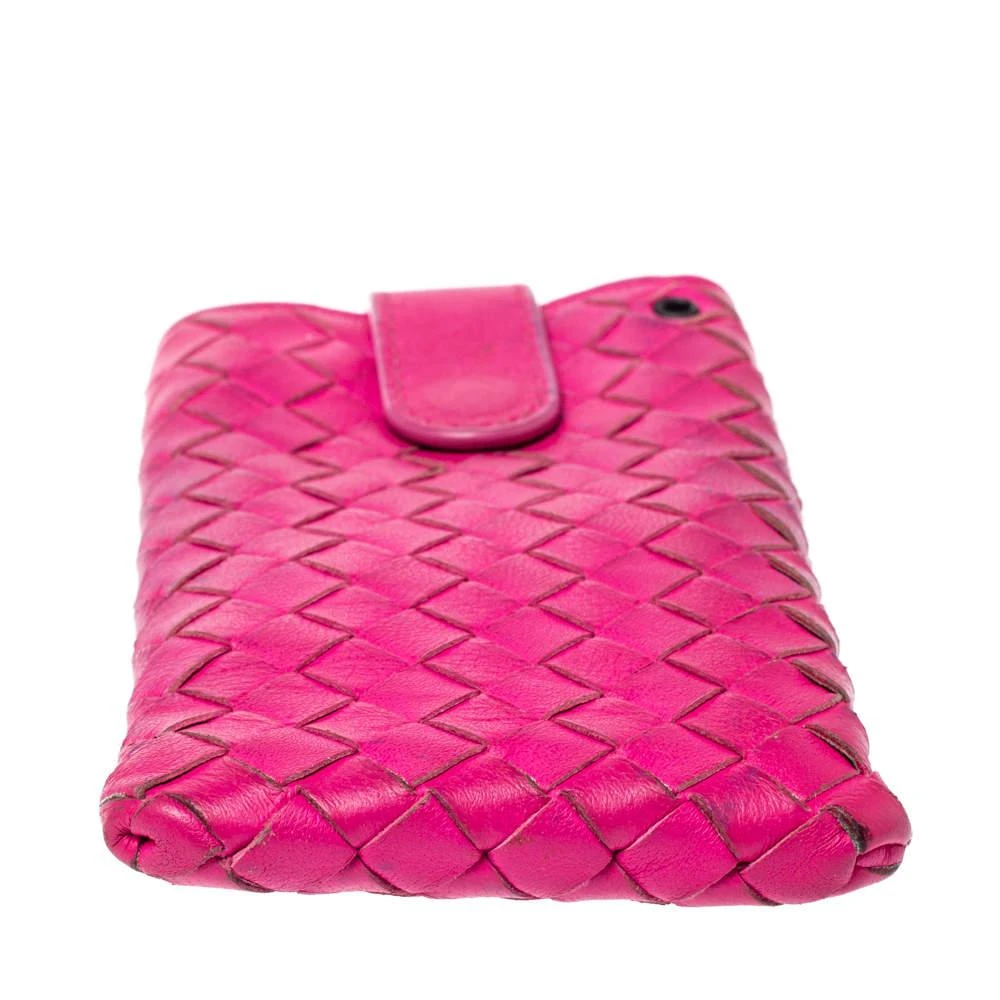 Bottega Veneta Bottega Veneta Fuchsia Intrecciato Nappa iPhone 5 Case 6