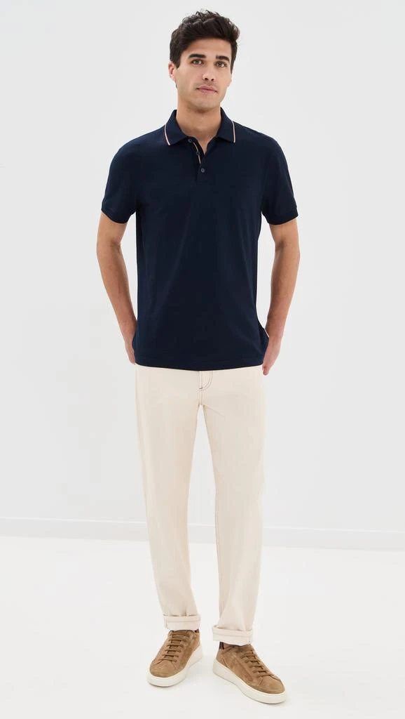 ORLEBAR BROWN Dominic Fine Ribbon Polo 4