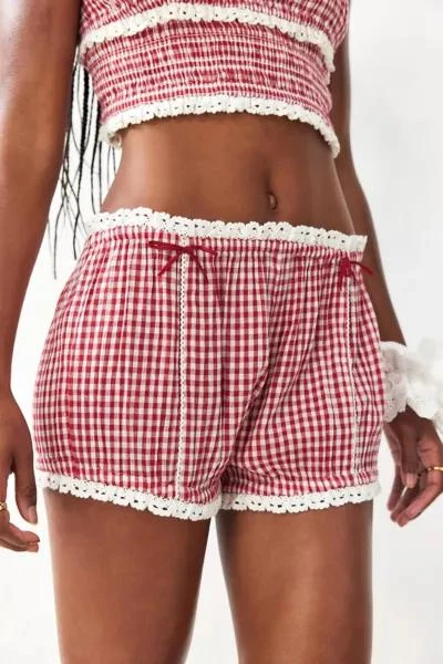 Out From Under Out From Under Mimi Gingham Short 3